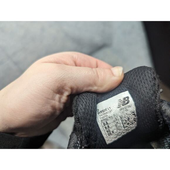 New Balance Womens W880e11 Black/White Running Shoes Size 9.5 Fresh Foam - Picture 8 of 8